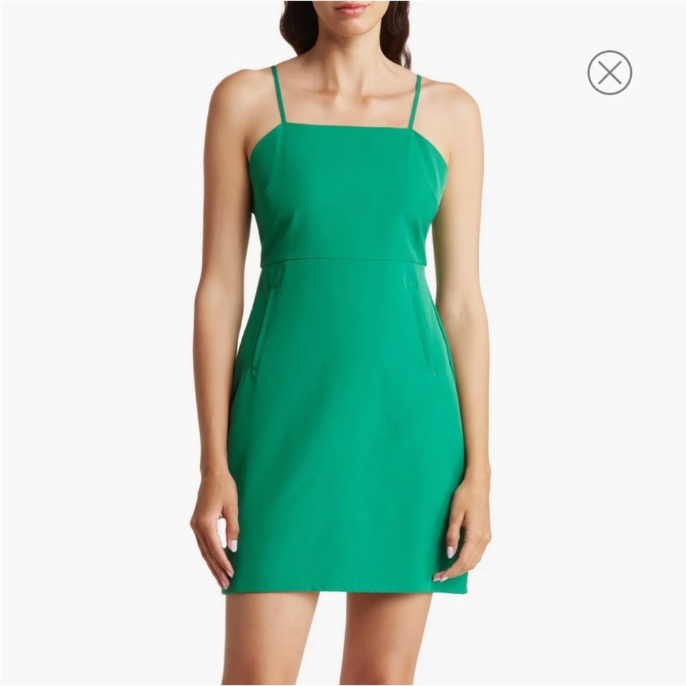 Sam Edelman Vibrant Green Mini Dress